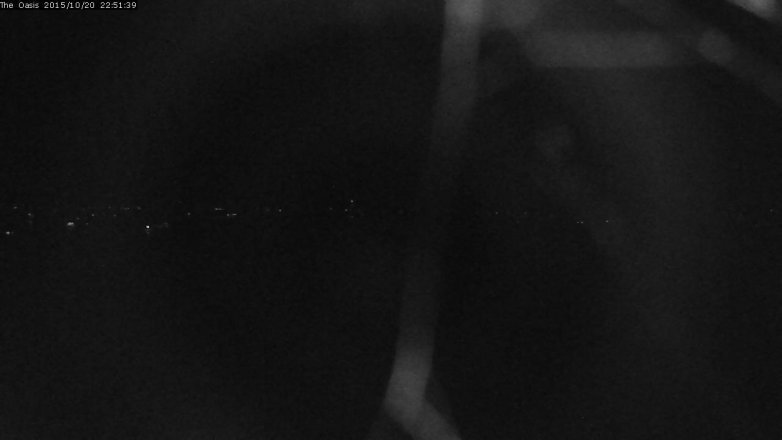 Lake Travis webcam, October 20, 2015 10:00 PM CT