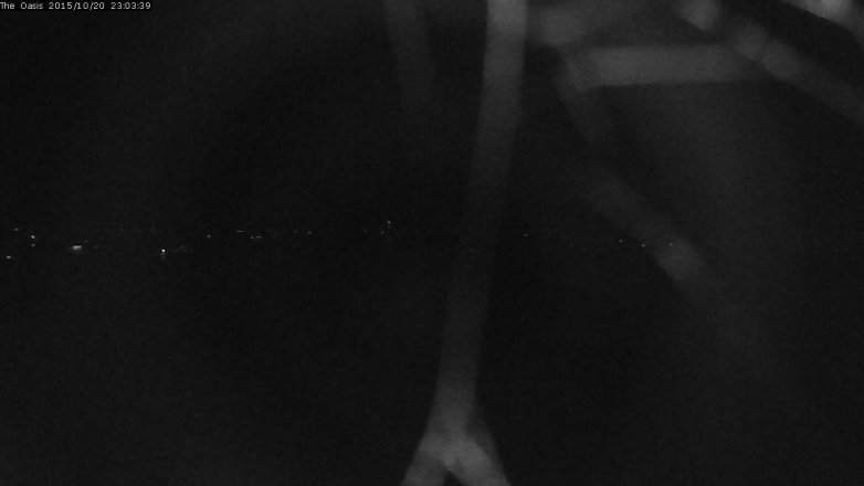 Lake Travis webcam, October 20, 2015 10:10 PM CT