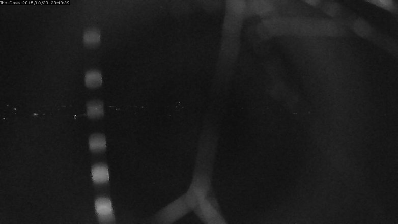 Lake Travis webcam, October 20, 2015 10:50 PM CT