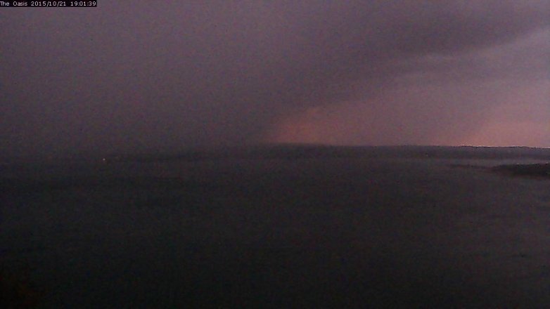 Lake Travis webcam, October 21, 2015 6:10 PM CT