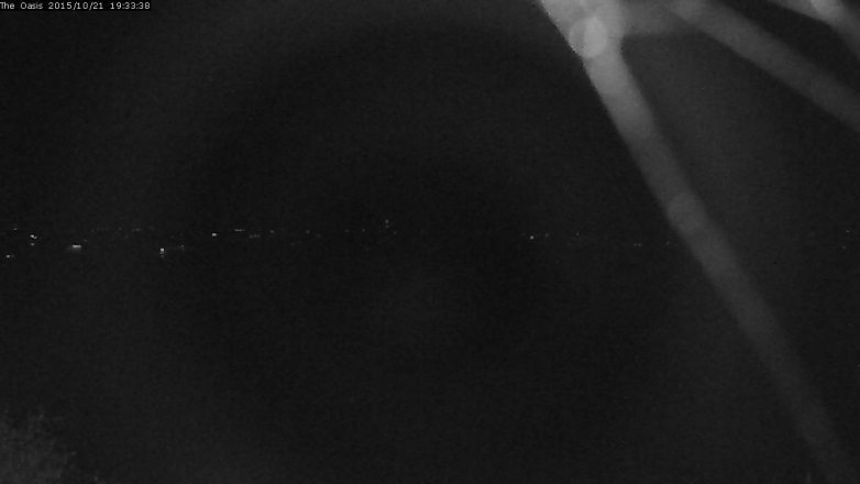 Lake Travis webcam, October 21, 2015 6:40 PM CT