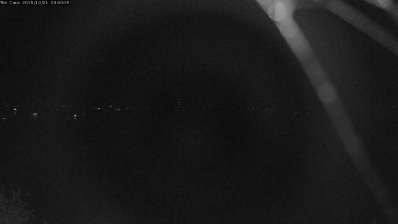 Lake Travis webcam, October 21, 2015 7:05 PM CT