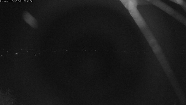 Lake Travis webcam, October 21, 2015 7:20 PM CT