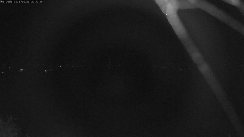Lake Travis webcam, October 21, 2015 7:40 PM CT