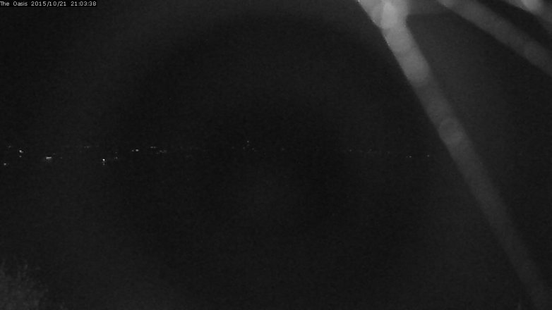 Lake Travis webcam, October 21, 2015 8:10 PM CT