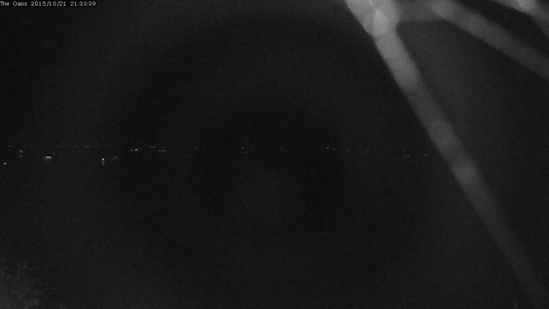 Lake Travis webcam, October 21, 2015 8:40 PM CT