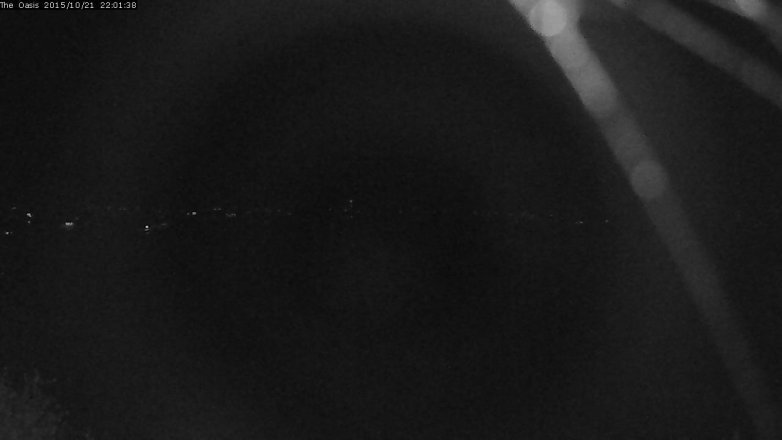 Lake Travis webcam, October 21, 2015 9:10 PM CT