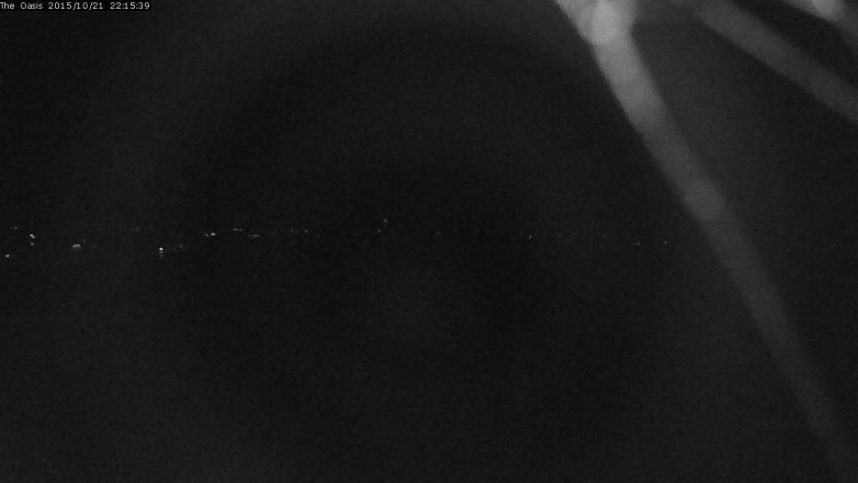 Lake Travis webcam, October 21, 2015 9:20 PM CT