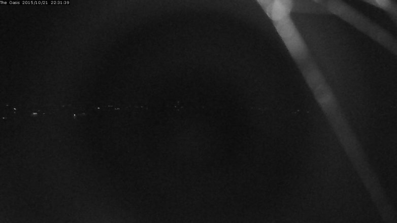 Lake Travis webcam, October 21, 2015 9:35 PM CT