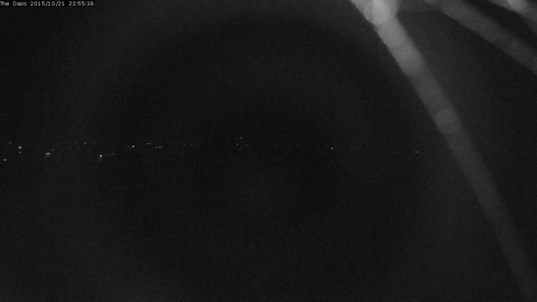 Lake Travis webcam, October 21, 2015 10:00 PM CT