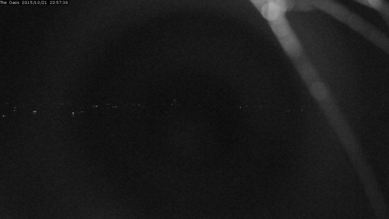 Lake Travis webcam, October 21, 2015 10:05 PM CT