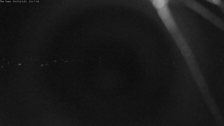 Lake Travis webcam, October 21, 2015 10:25 PM CT