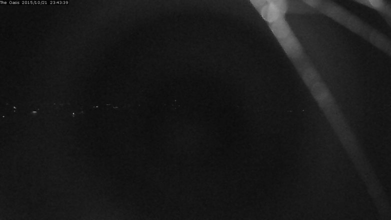 Lake Travis webcam, October 21, 2015 10:50 PM CT