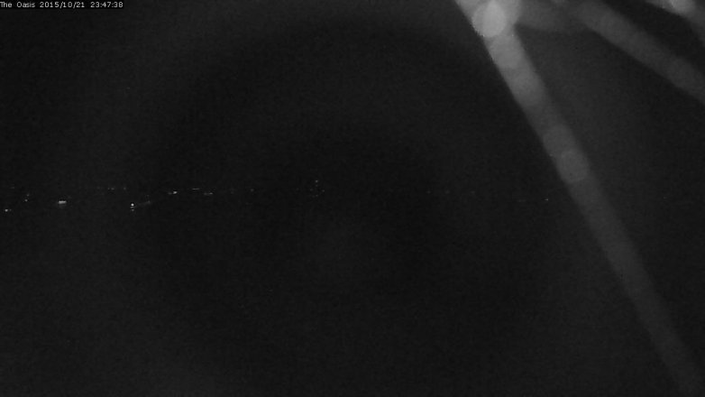 Lake Travis webcam, October 21, 2015 10:55 PM CT