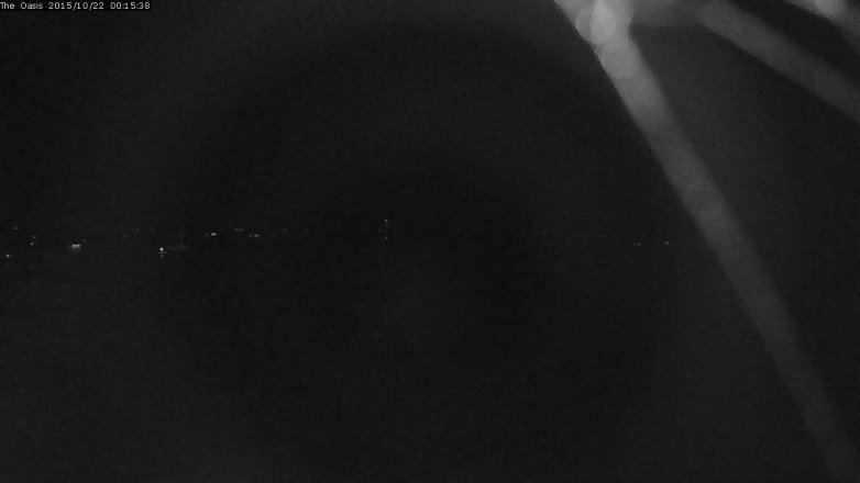 Lake Travis webcam, October 21, 2015 11:20 PM CT