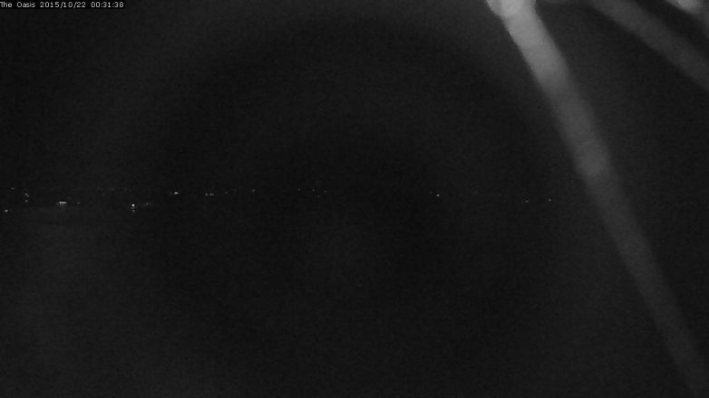 Lake Travis webcam, October 21, 2015 11:35 PM CT