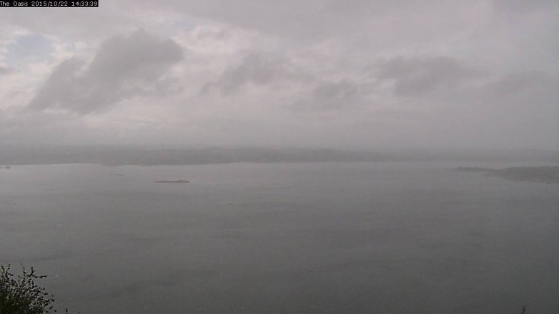 Lake Travis webcam, October 22, 2015 1:40 PM CT