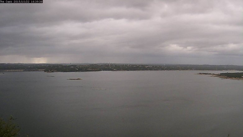 Lake Travis webcam, October 22, 2015 3:45 PM CT