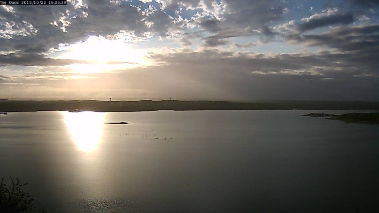 Lake Travis webcam, October 22, 2015 5:10 PM CT