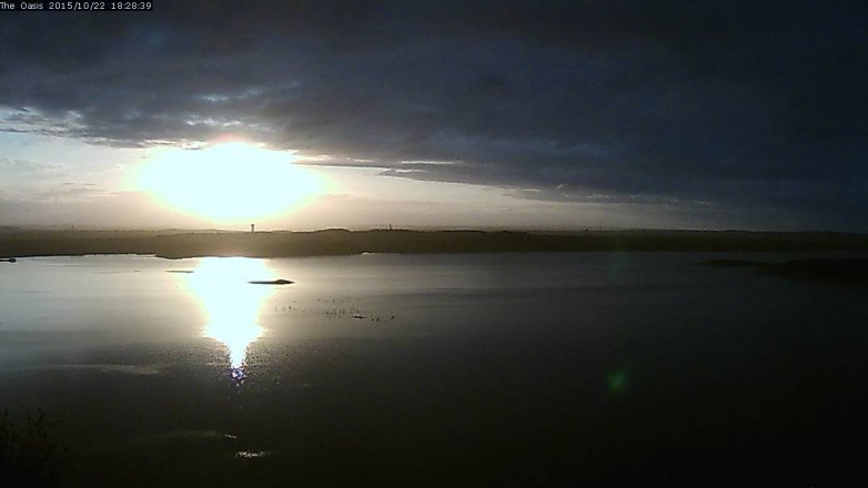 Lake Travis webcam, October 22, 2015 5:35 PM CT