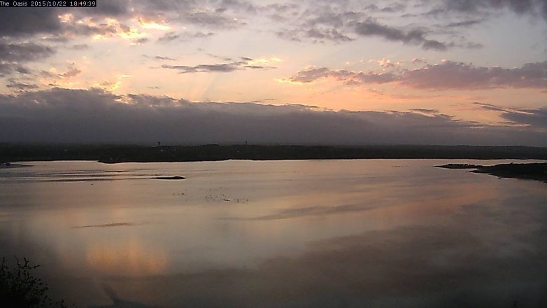 Lake Travis webcam, October 22, 2015 5:55 PM CT