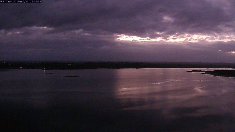 Lake Travis webcam, October 22, 2015 6:15 PM CT