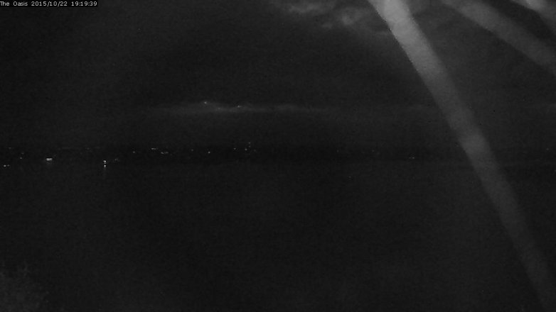 Lake Travis webcam, October 22, 2015 6:25 PM CT