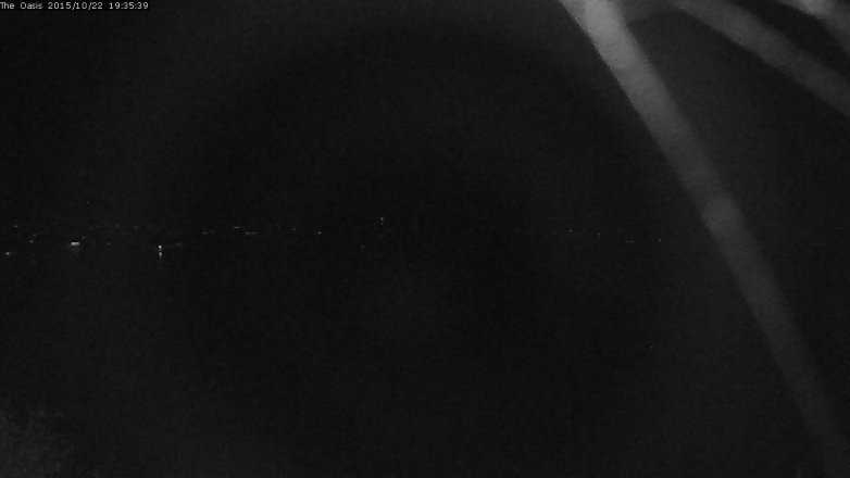 Lake Travis webcam, October 22, 2015 6:40 PM CT