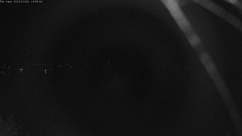Lake Travis webcam, October 22, 2015 7:00 PM CT