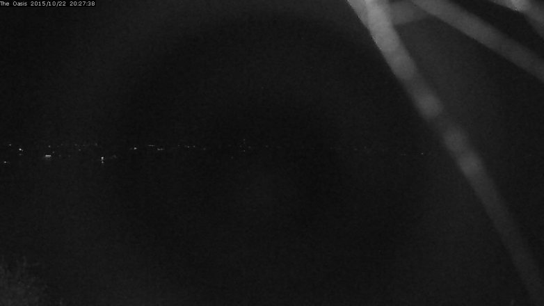 Lake Travis webcam, October 22, 2015 7:35 PM CT