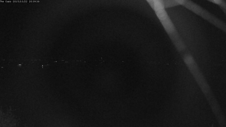 Lake Travis webcam, October 22, 2015 7:45 PM CT