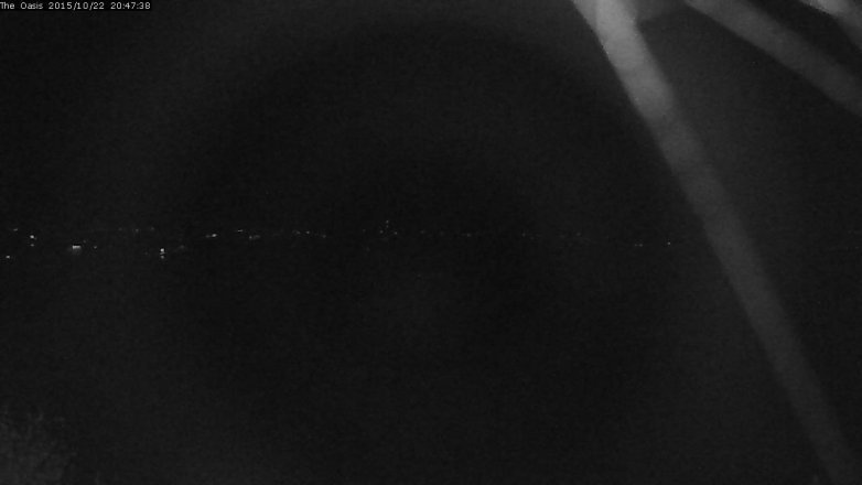 Lake Travis webcam, October 22, 2015 7:55 PM CT
