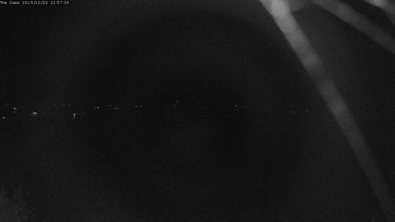 Lake Travis webcam, October 22, 2015 9:05 PM CT