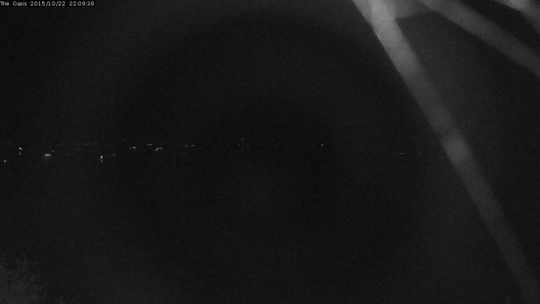 Lake Travis webcam, October 22, 2015 9:15 PM CT