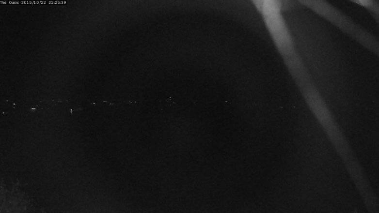 Lake Travis webcam, October 22, 2015 9:30 PM CT