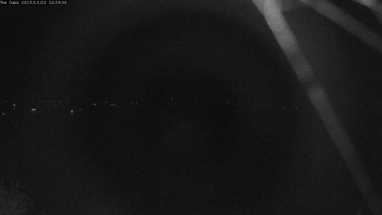 Lake Travis webcam, October 22, 2015 9:35 PM CT