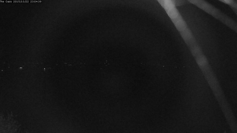Lake Travis webcam, October 22, 2015 10:10 PM CT