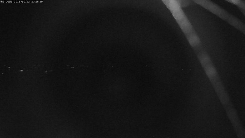 Lake Travis webcam, October 22, 2015 10:30 PM CT