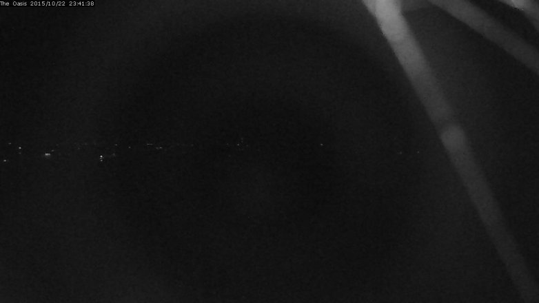 Lake Travis webcam, October 22, 2015 10:45 PM CT