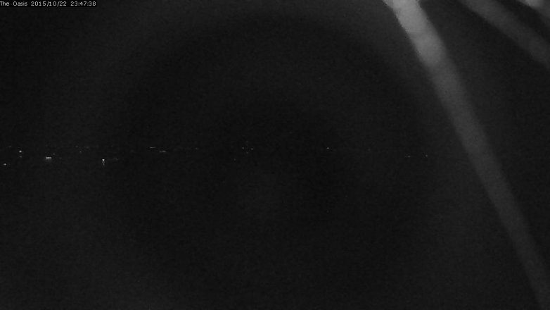 Lake Travis webcam, October 22, 2015 10:55 PM CT