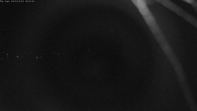 Lake Travis webcam, October 22, 2015 11:10 PM CT