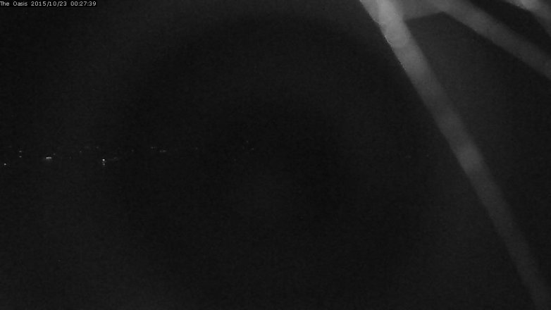 Lake Travis webcam, October 22, 2015 11:35 PM CT