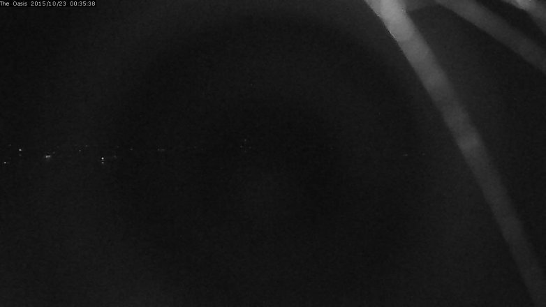 Lake Travis webcam, October 22, 2015 11:40 PM CT