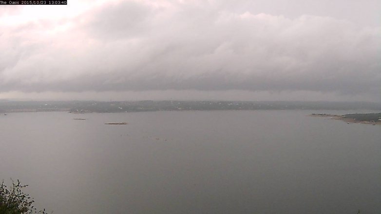 Lake Travis webcam, October 23, 2015 12:10 PM CT