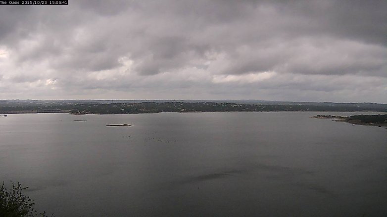 Lake Travis webcam, October 23, 2015 2:15 PM CT