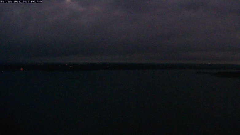 Lake Travis webcam, October 23, 2015 6:15 PM CT