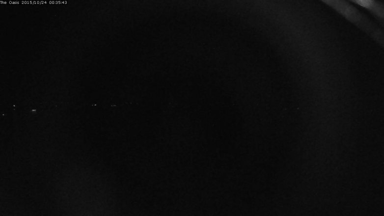 Lake Travis webcam, October 23, 2015 11:40 PM CT