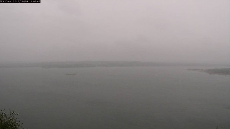 Lake Travis webcam, October 24, 2015 10:55 AM CT