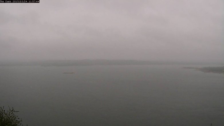 Lake Travis webcam, October 24, 2015 11:05 AM CT