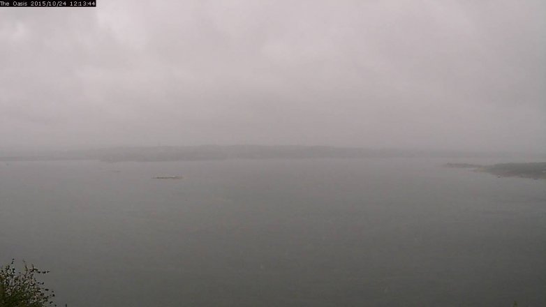 Lake Travis webcam, October 24, 2015 11:20 AM CT